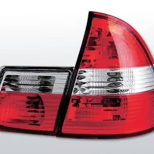 Darmowy zwrot Lampy tylne BMW E46 99-05 TOURING RED WHITE