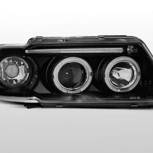 Lampy przednie AUDI A3 8L 08.96-08.00 ANGEL EYES BLACK Nie przegap