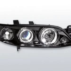 Lampy przednie OPEL VECTRA B 11.95-12.98 ANGEL EYES BLACK Ostatnia szansa