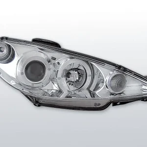 Nowy Lampy przednie PEUGEOT 10.98-02 206 ANGEL EYES CHROME