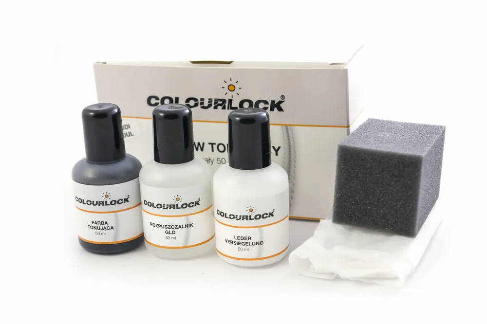 Bestseller Zestaw Farba do skóry BMW Champagner Colourlock 50ml