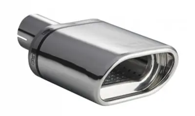 Tani Pojedyncza końcówka wydechu ULTER N1-21-1D 145x75 / długość 200 mm