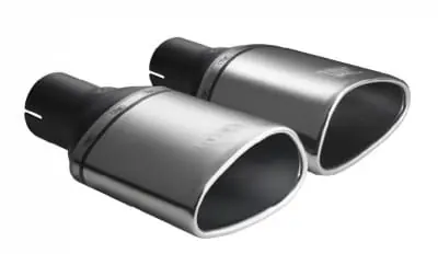 Pojedyncza końcówka wydechu ULTER N1-48P (prawa) 160x80 / długość 120 mm Łatwy zwrot
