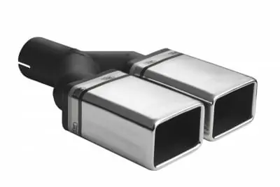 Szybka dostawa Podwójna końcówka wydechu ULTER N2-44* 82x54 / długość 200 mm