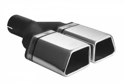 Ostatnia szansa Podwójna końcówka wydechu ULTER N2-45* 86x54 / długość 200 mm