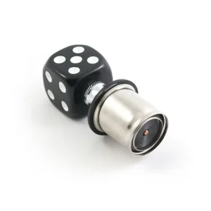 Car Lighter 12V Black Dice - Wkład do zapalniczki samochodowej Cena promocyjna