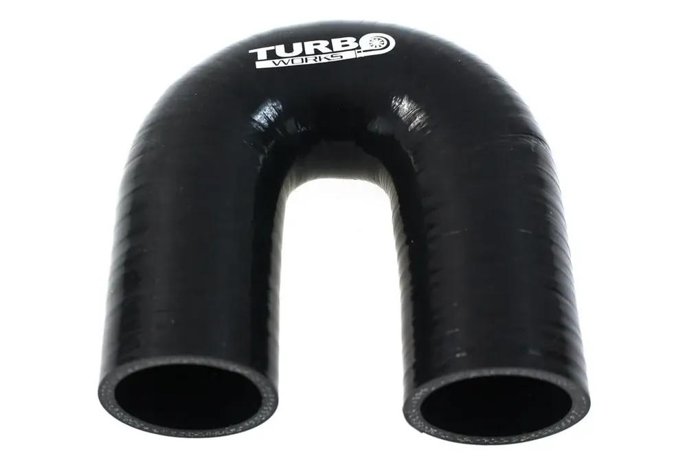Popularny Kolanko 180st TurboWorks Black 45mm