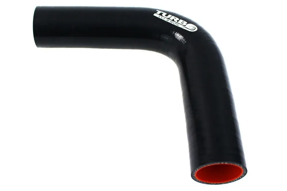 Kolanko 90st TurboWorks Pro Black 35mm XL Wysoka jakość
