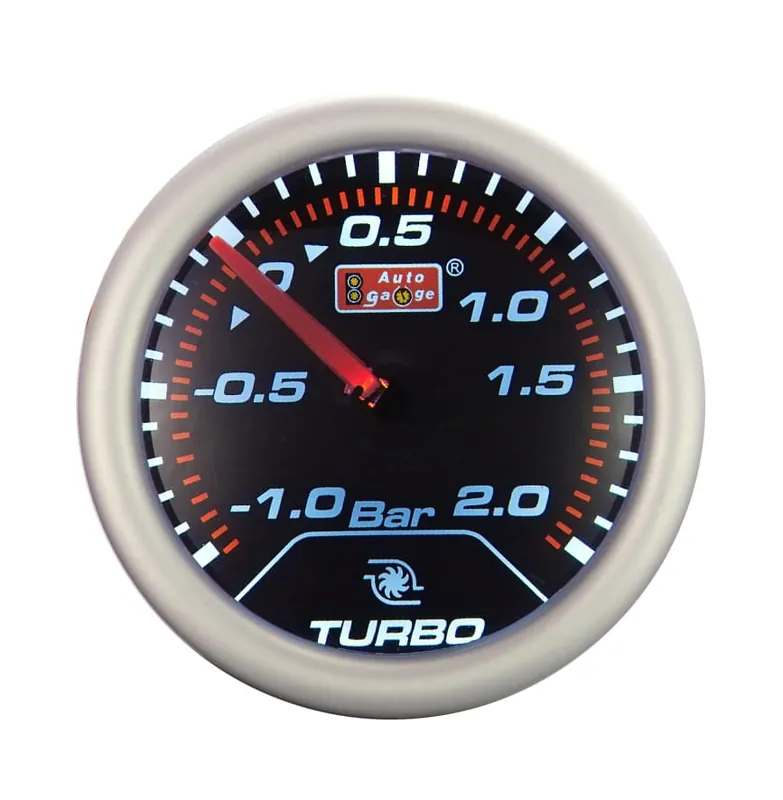 Auto Gauge AU Smoke Boost 52mm - Wskaźnik ciśnienia doładowania Turbo Wysoka jakość
