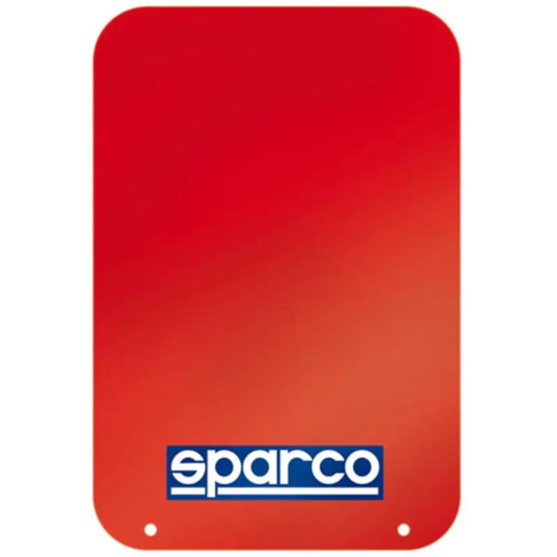Sparco Chlapacze / Fartuchy przeciwbłotne czerwone Nowy