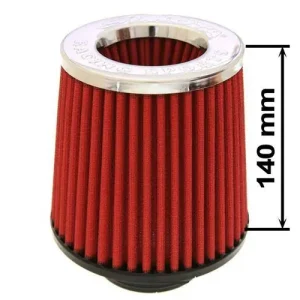 Cena promocyjna Filtr stożkowy Simota 140mm x 77mm Red