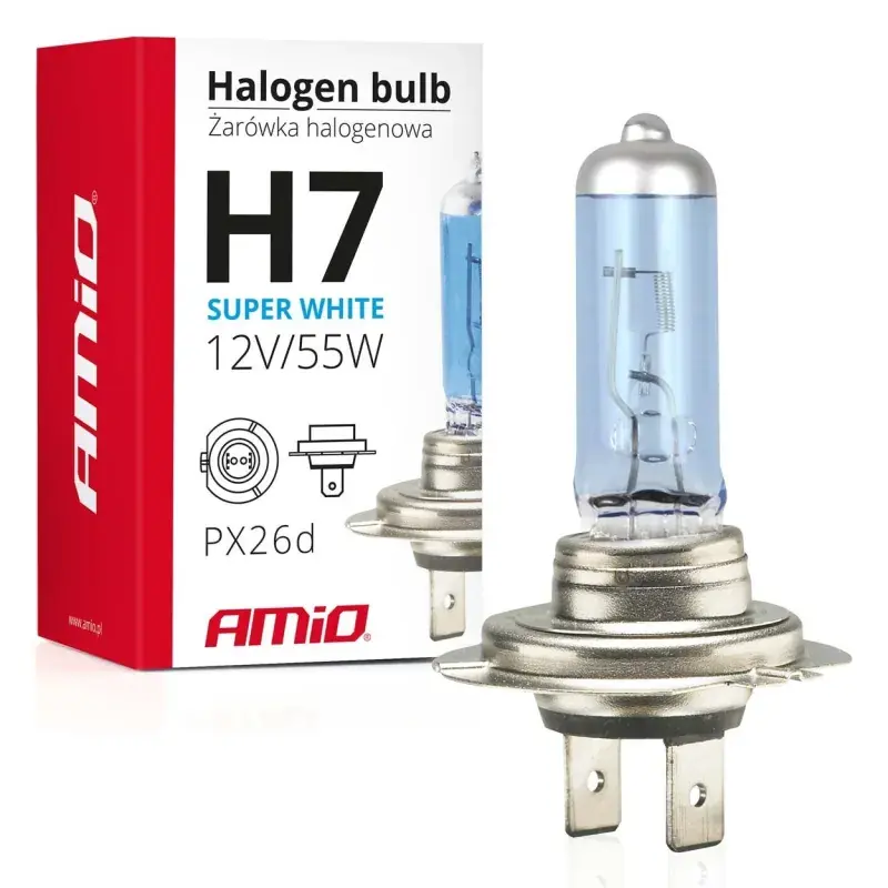Żarówka halogenowa H7 12V/55W Super White Oferta limitowana