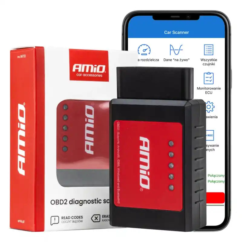 Skaner diagnostyczny OBD2 Bluetooth XL Łatwy zwrot