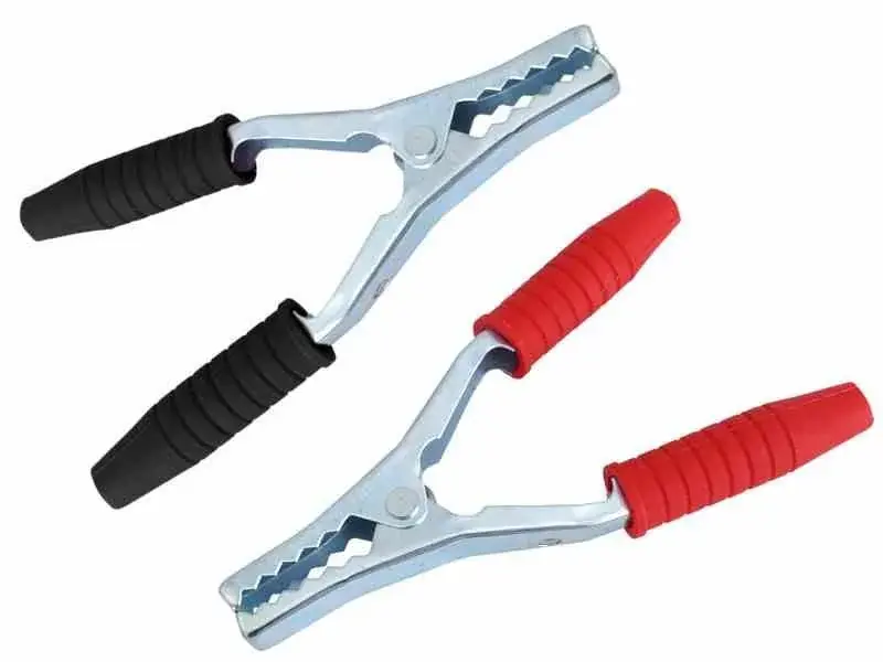 Premium Zaciski "Krokodylki" 400A, 2 szt.