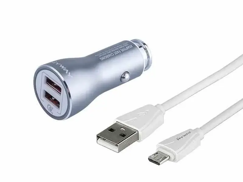 Hit cenowy Ładowarka 12/24V QC3.0 2x USB Auto-ID,max 4.2A