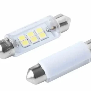 Żarówka VISION Festoon SV8.5 41mm 12V 6x 2835 SMD LED, biała, 2 szt. Cena promocyjna