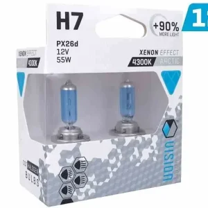 Popularny Żarówki VISION arctic white H7 12V 55WPX26d U E4 +90%, 2 szt.