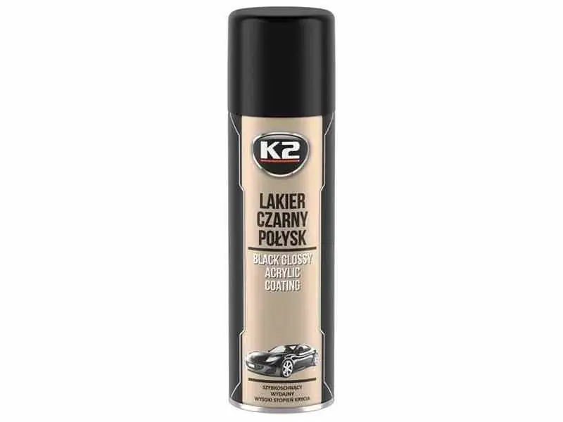 Cena promocyjna Lakier akrylowy, czarny połysk, 500 ml