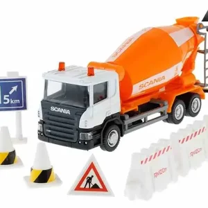 Ograniczona ilość Model 1:64, RMZ City SCANIA - Betoniarka + akcesoria