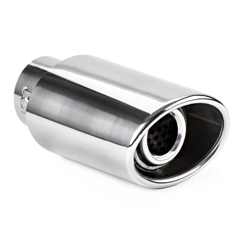 Zniżka Końcówka tłumika wydechu stal nierdzewna MT 003 chrom AMIO-01303