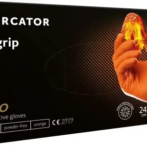 Ekspresowa dostawa Rękawice nitrylowe pomarańczowe Mercator GoGrip Orange 50 sztuk rozmiar XXL