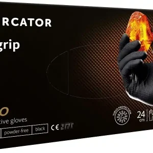 Super okazja Rękawice nitrylowe Mercator GoGrip Black 50 sztuk rozmiar XXL