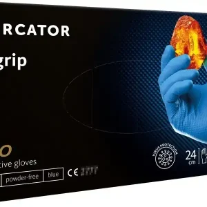Najlepsza cena Rękawice nitrylowe Mercator GoGrip Blue 50 sztuk rozmiar L