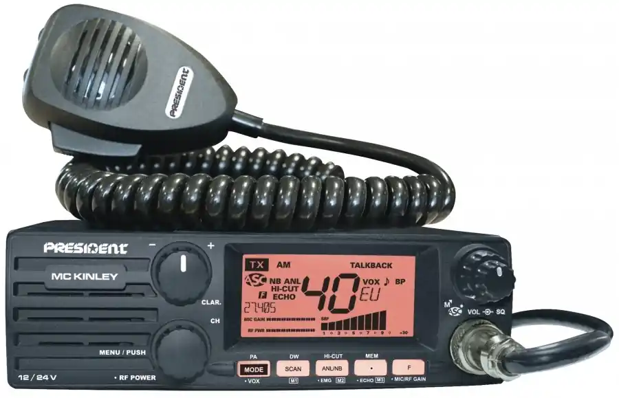 Szybka dostawa CB Radio President MC Kinley