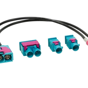 Adapter antenowy Fakra(m)(komplet) > Fakra(f)(podwójny) Zniżka