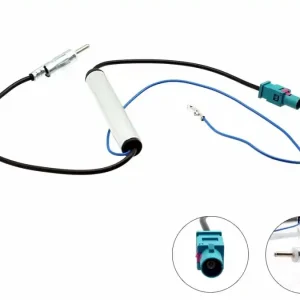Separator antenowy Fakra-DIN VW,Audi,Seat, Skoda, BMW 2002-> Tylko do końca tygodnia