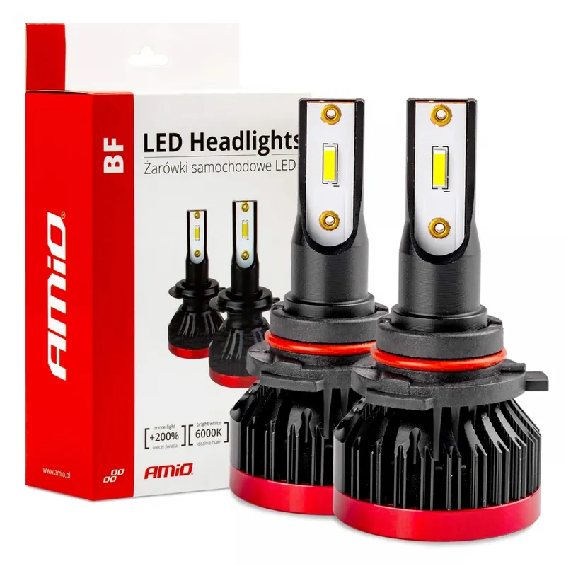 Oferta limitowana Żarówki samochodowe LED seria BF HB4 9006 6000K Canbus AMIO-02247