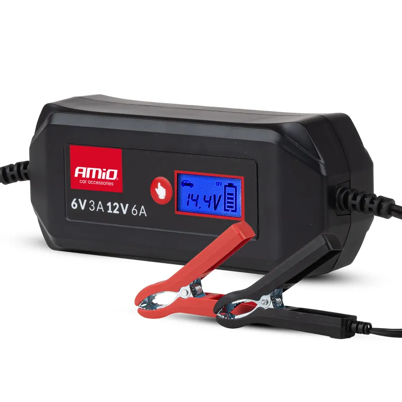 Taniej Prostownik cyfrowy STD GEL AGM WET MAX 6A 6V 12V AMIO-04524