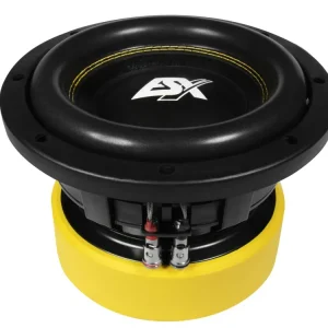 ESX QE822 – subwoofer, średnica 200 mm, moc RMS 400 Wat, impedancja 2×2 Ohm Wysoka jakość