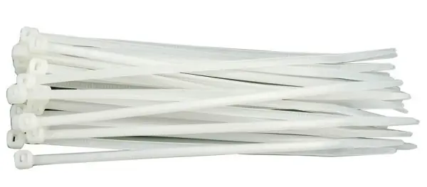 Tani Opaski opaska zaciskowa kablowa PCV 300/4.0 biała