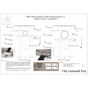 Box Roof Tray Mounting Kit 2 Sprawdź teraz