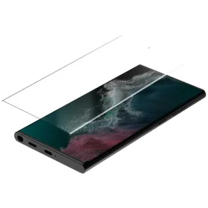Ostatnie sztuki Folia ochronna TPU wyświetlacza Quad Lock - Samsung Galaxy S22 Ultra - Twin Pack