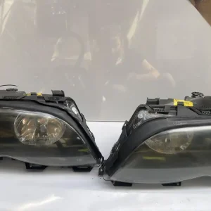 BMW 3 E46 KOMPLET LAMP H7 SOCZEWKA Szybka dostawa